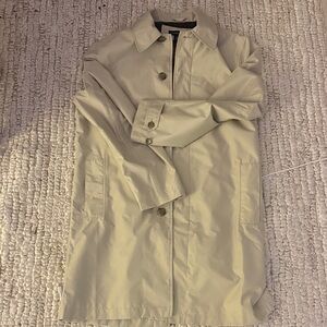 Lands' End Men's Tan Trench Coat